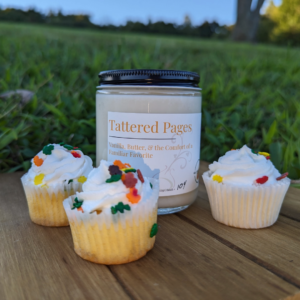 Tattered Pages Candle